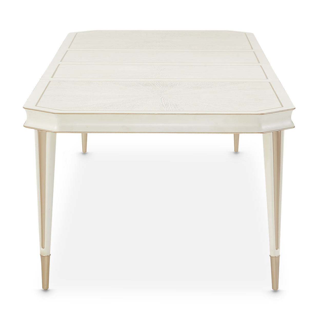 La Rachelle Rectangular Dining Table - Champagne