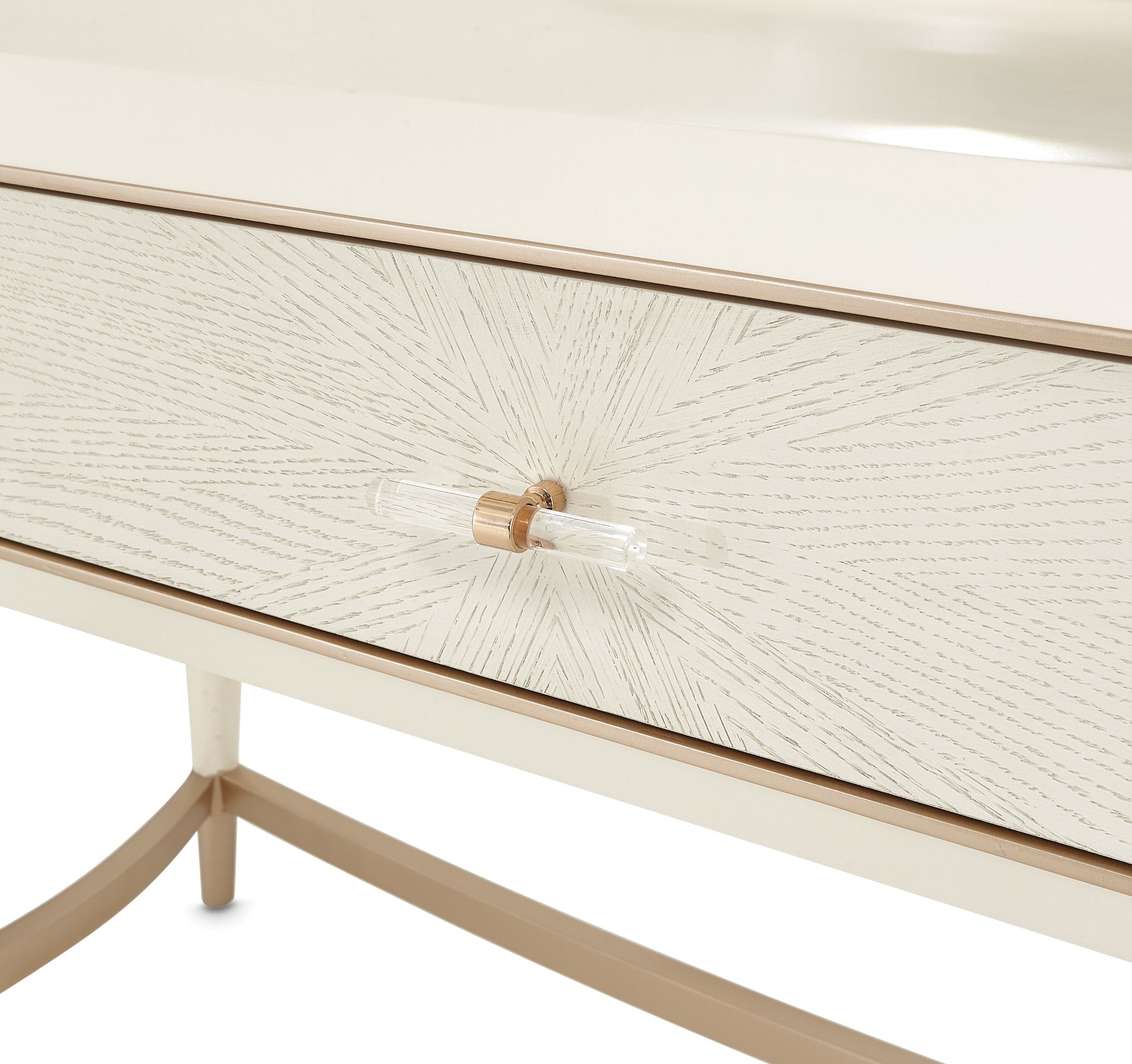 La Rachelle Vanity Desk - Champagne