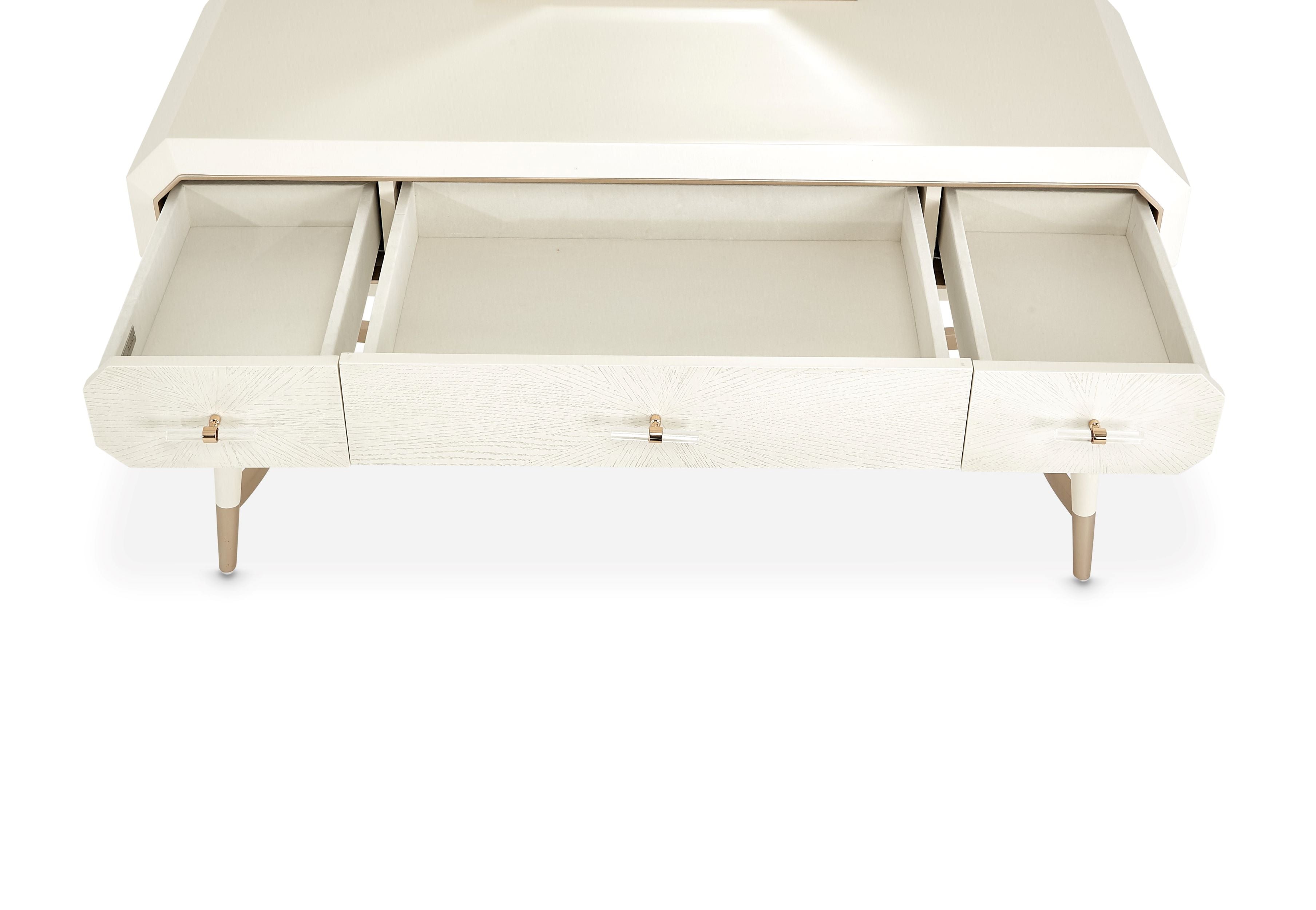 La Rachelle Vanity Desk - Champagne
