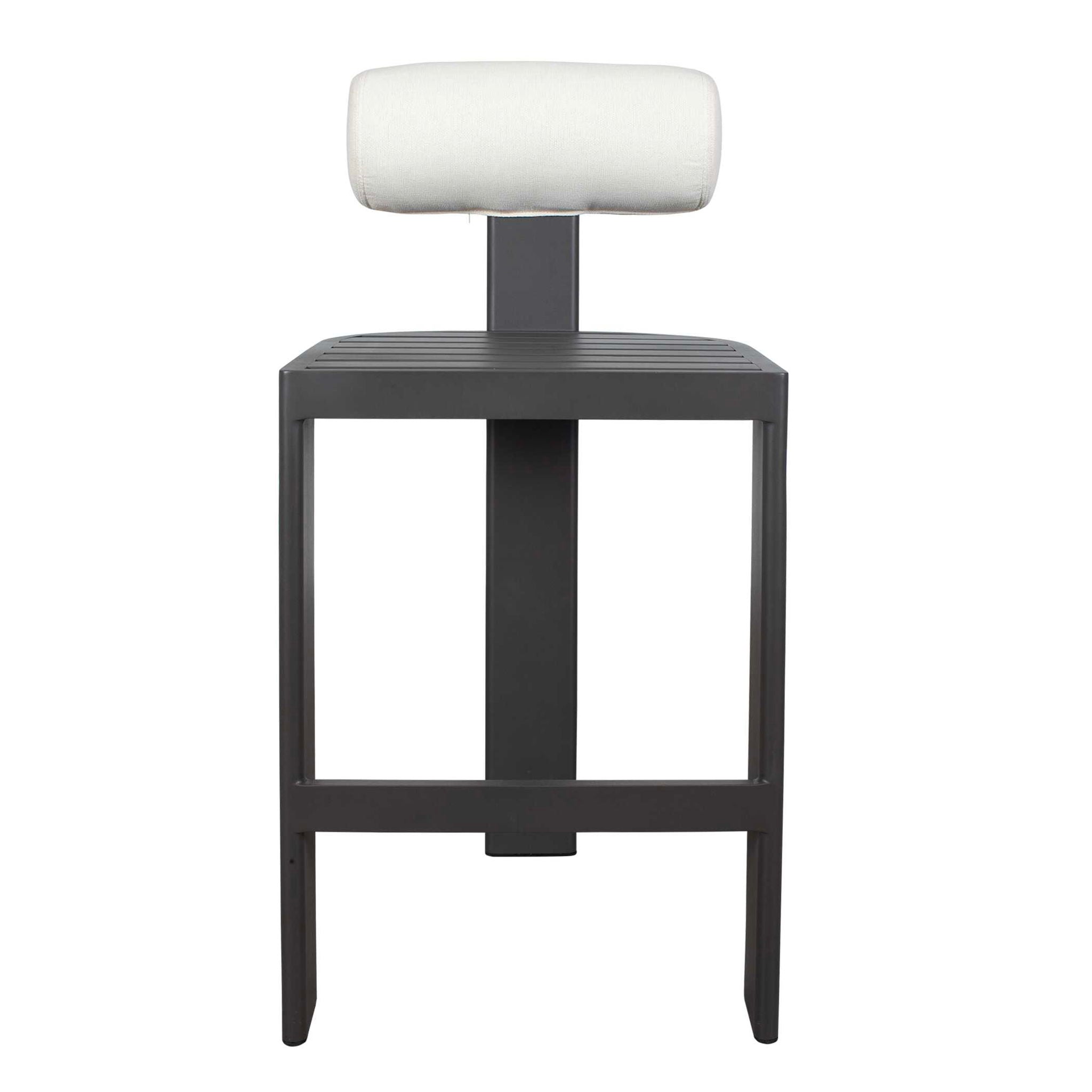 Bolster Back - Outdoor Bar Stool