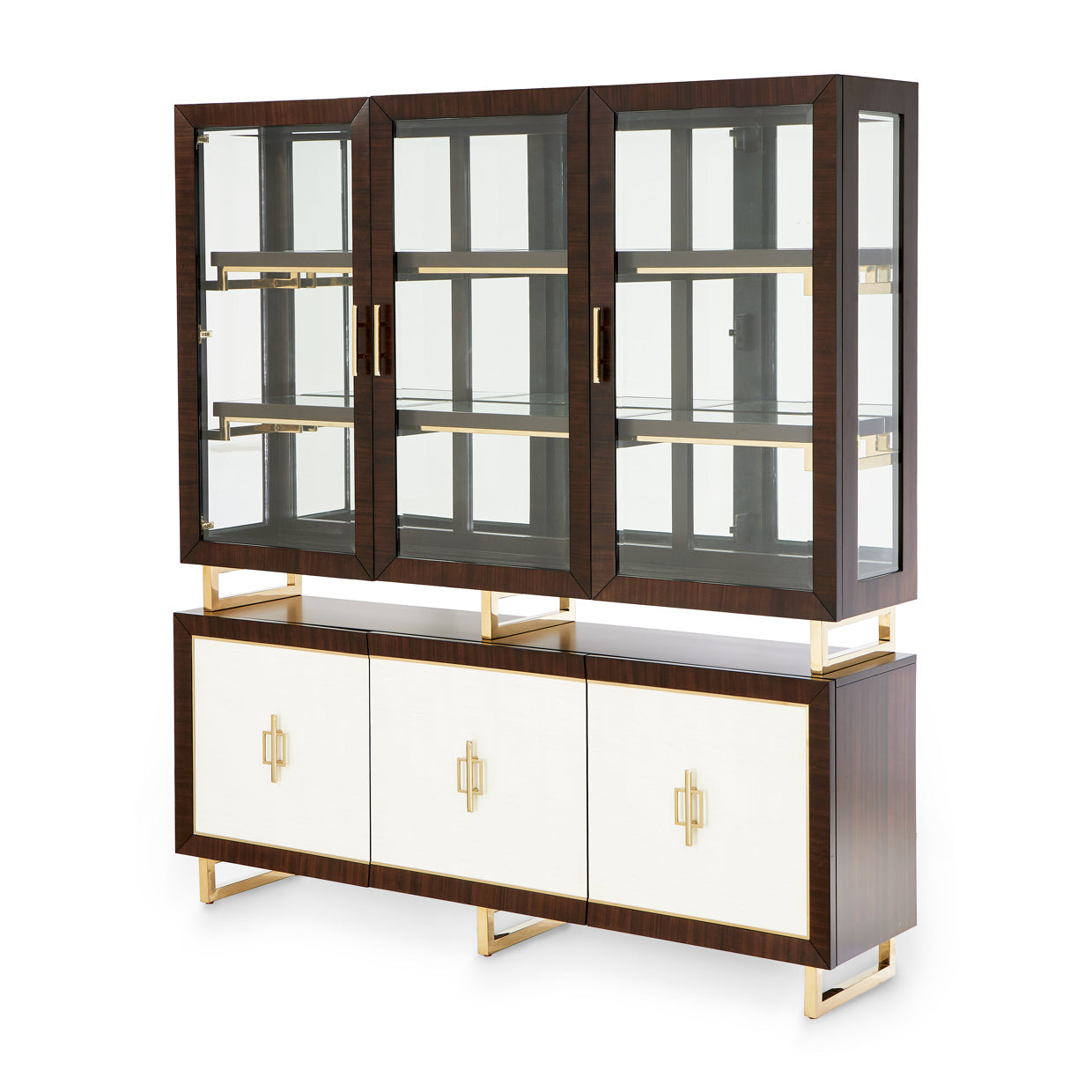 Belmont Place China Cabinet - Espresso
