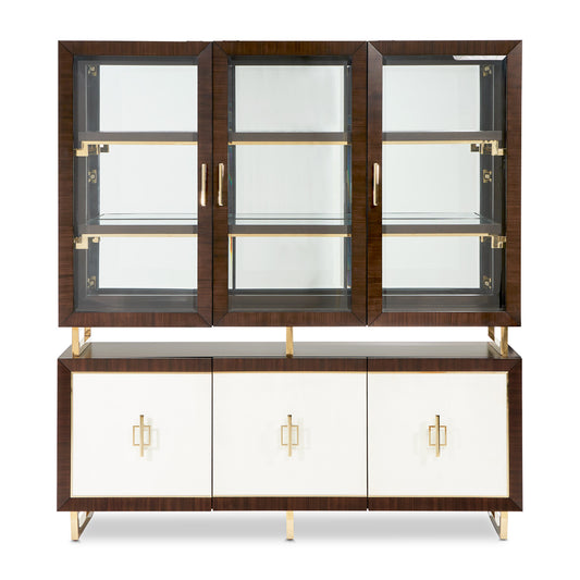 Belmont Place China Cabinet - Espresso
