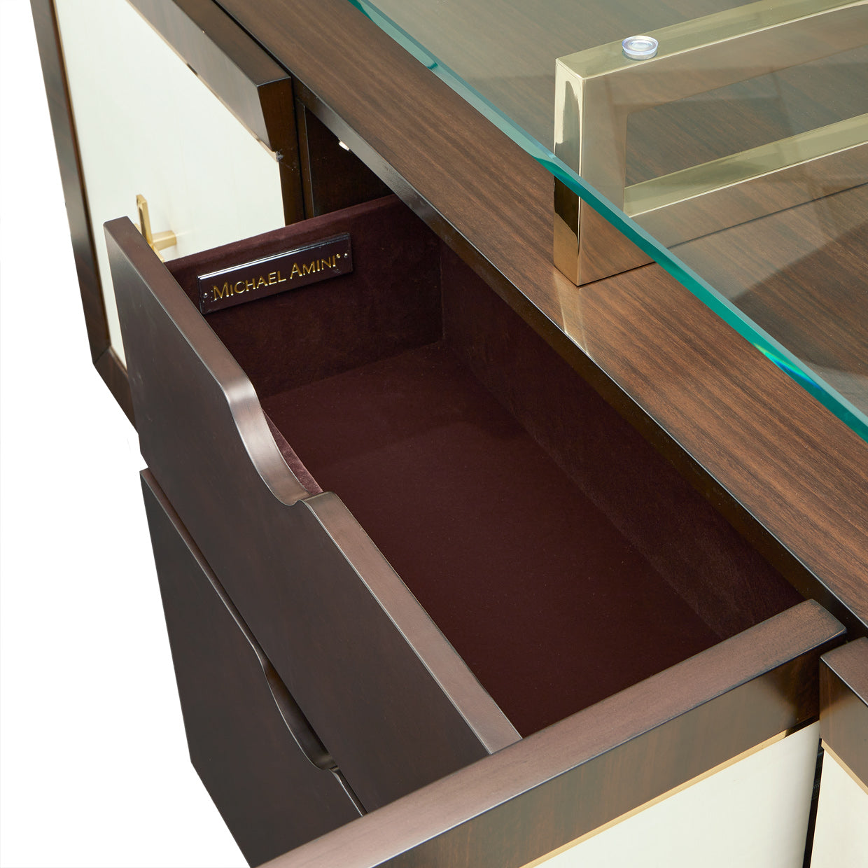 Belmont Place Sideboard & Mirror - Espresso