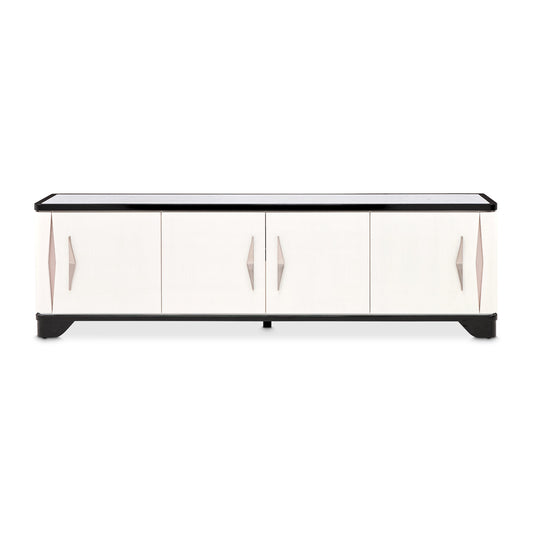 Tuxedo Media Cabinet - Piano Keyboard