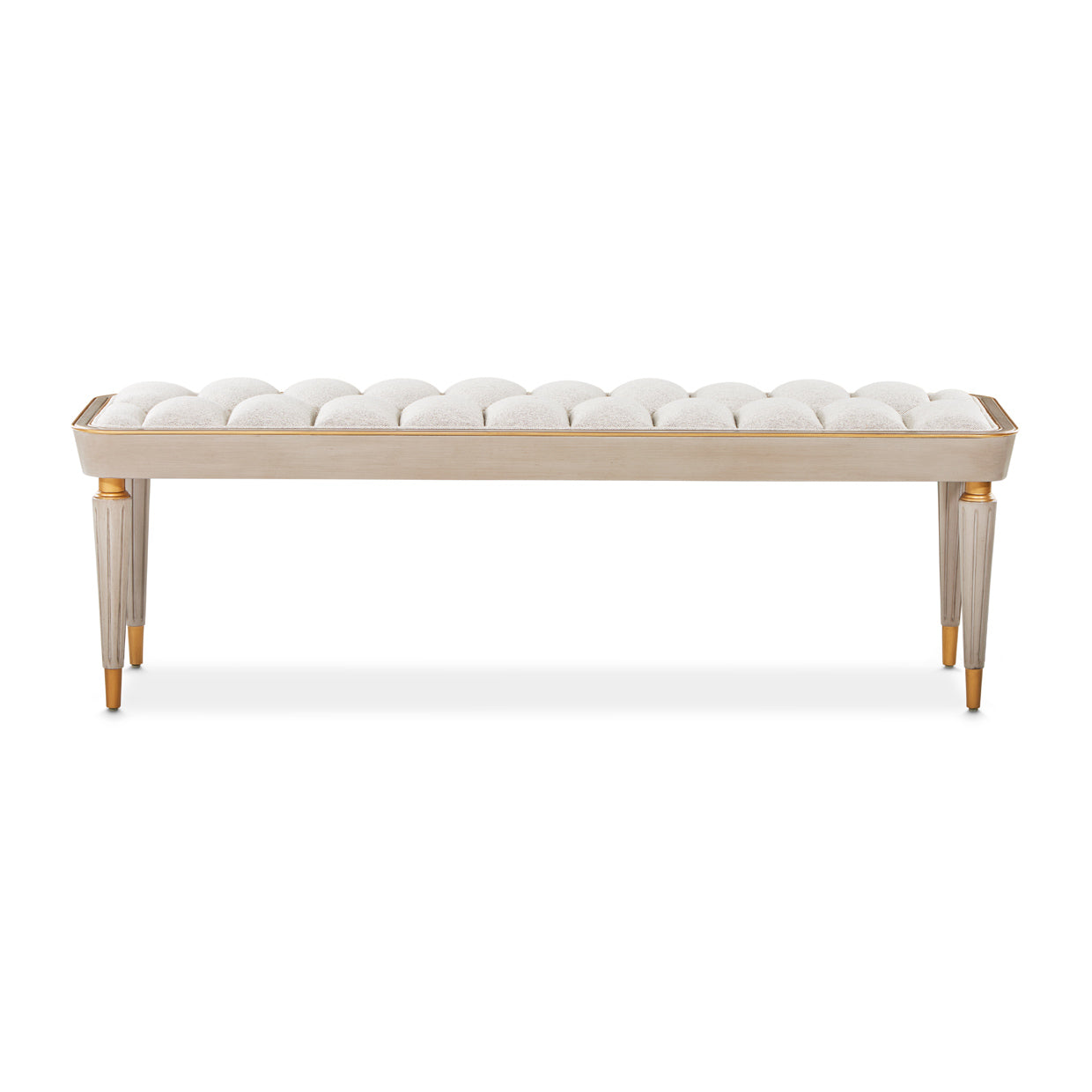 St. Charles Bench - Cirrus/Dove Gray