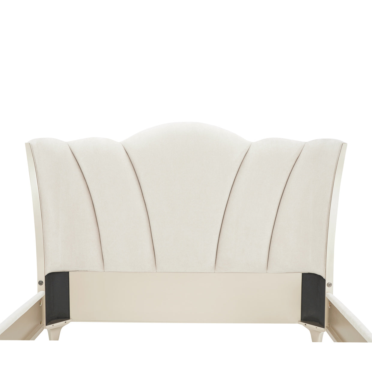 La Marisia Queen Bed - Creamy Pearl