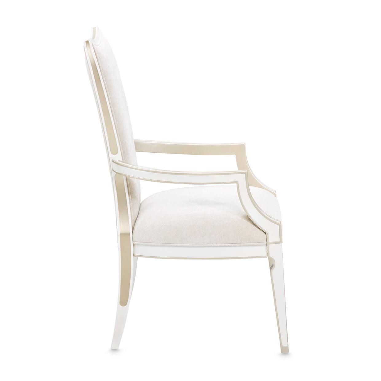 La Marisia Dining Arm Chair - Creamy Pearl