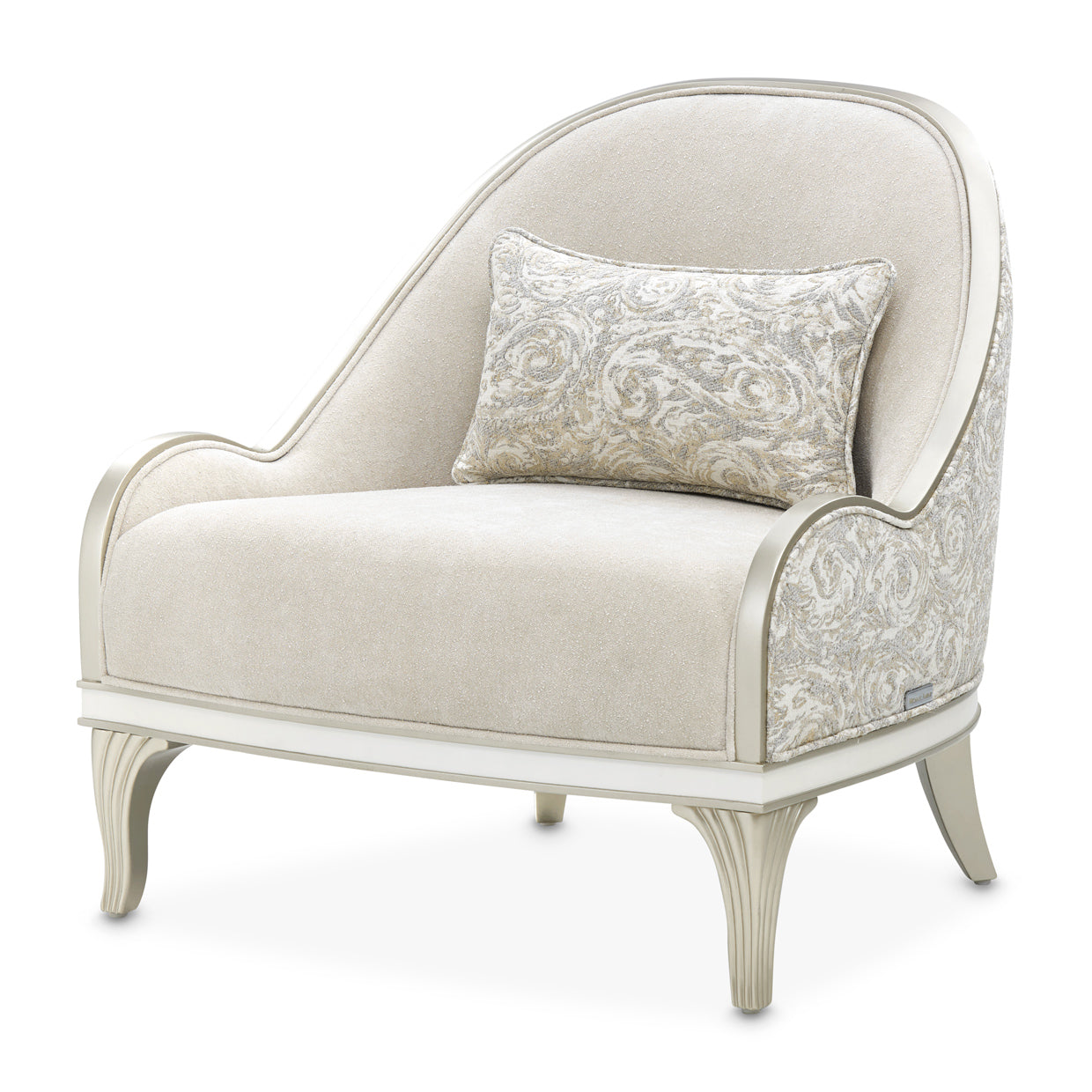 La Marisia Accent Chair - Tranquil/Light Champagne
