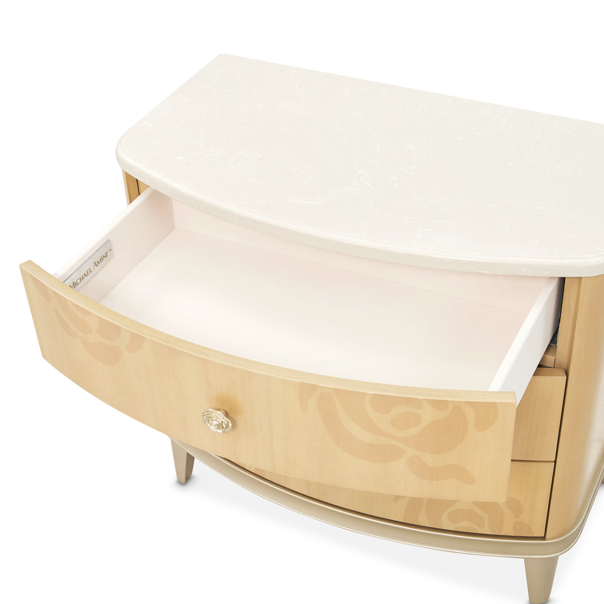 Camellia Field Nightstand - Caramel