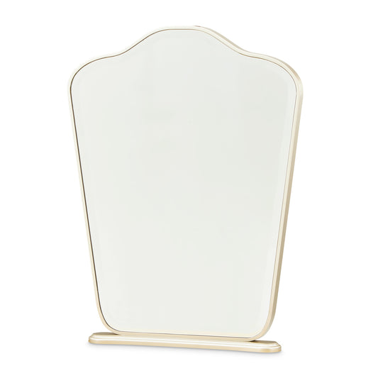 Camellia Field Vanity Mirror - Champagne Gold