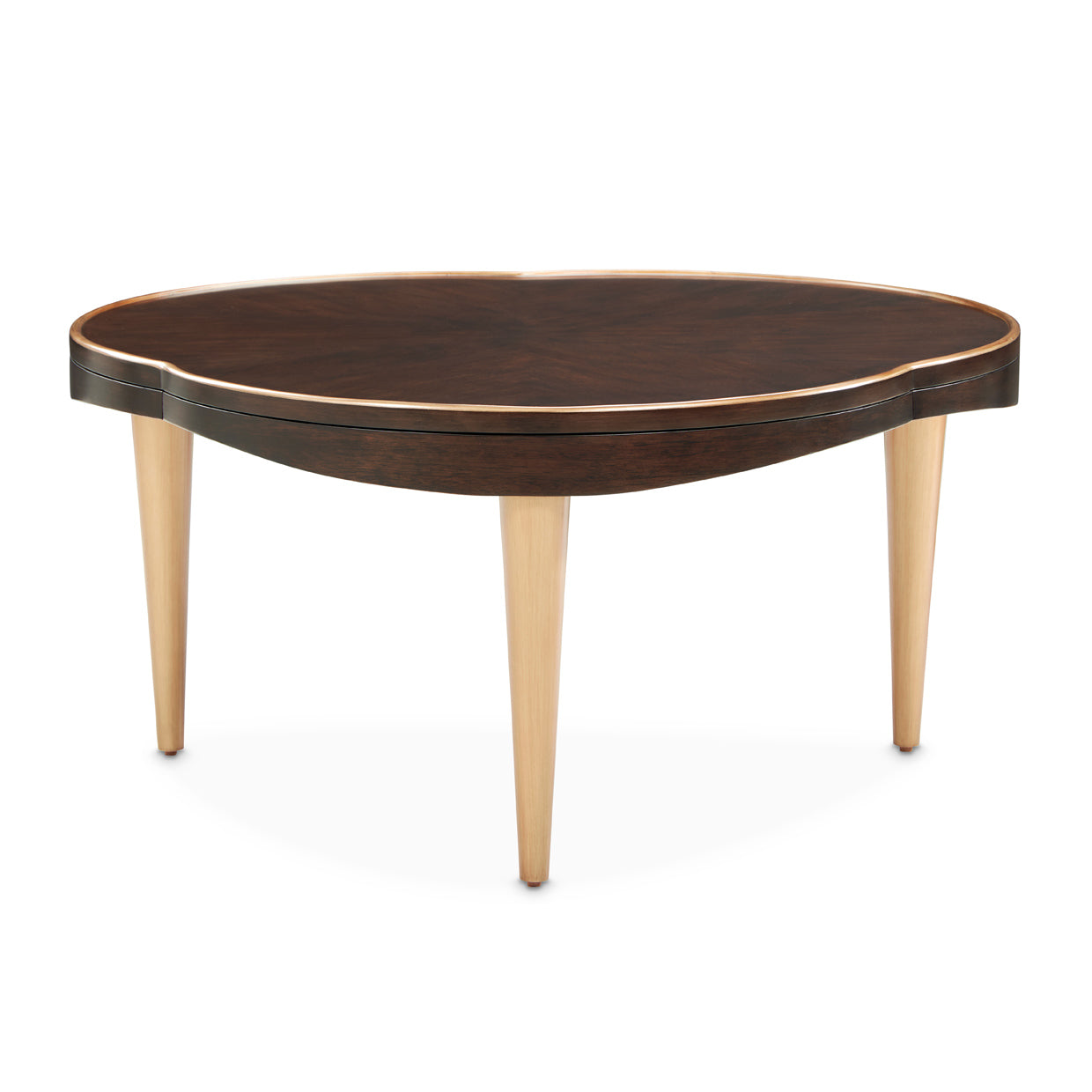 Camellia Field Cocktail Table - Warm Pecan