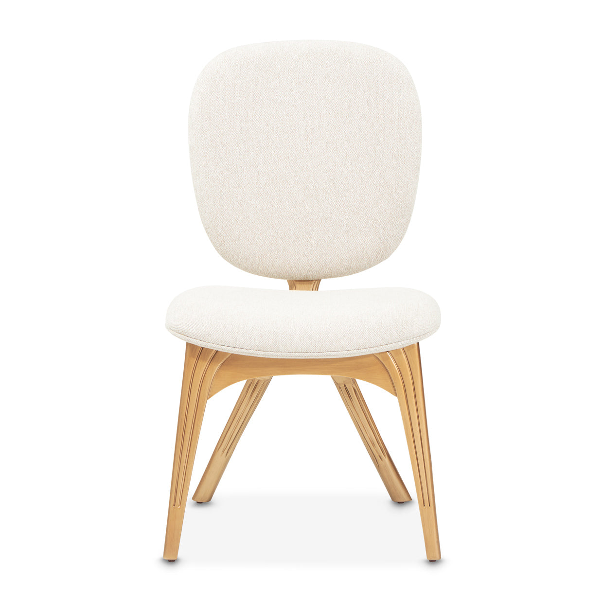 Camellia Field Vanity Chair - Linen/Gold