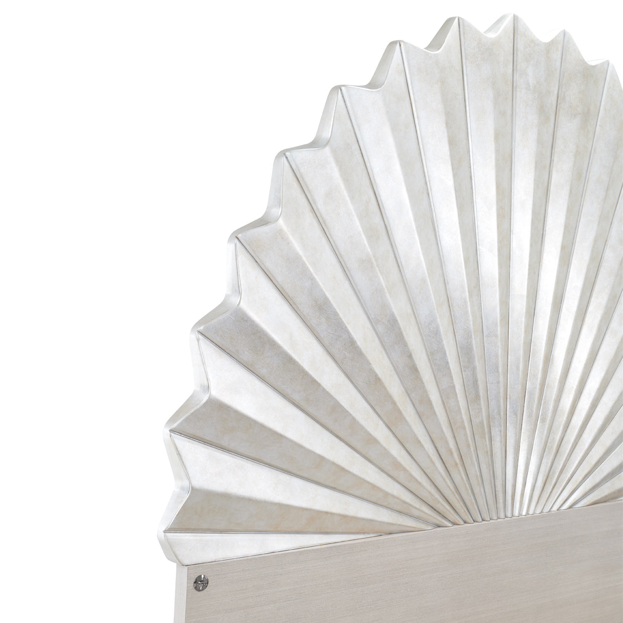 Fantosini King Fan Bed - Silver Leaf