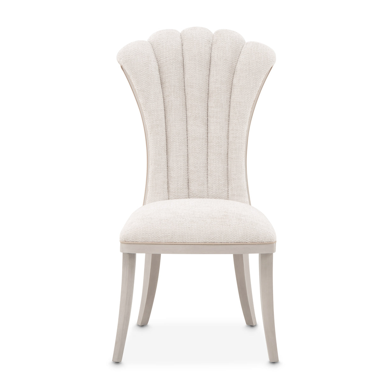 Fantosini Dining Side Chair - Cappuccino/Silver Mist