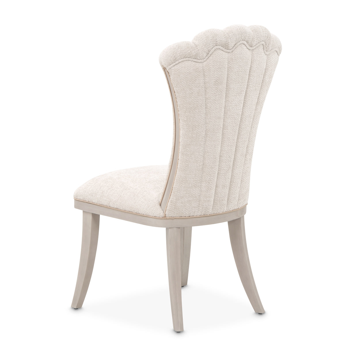 Fantosini Dining Side Chair - Cappuccino/Silver Mist