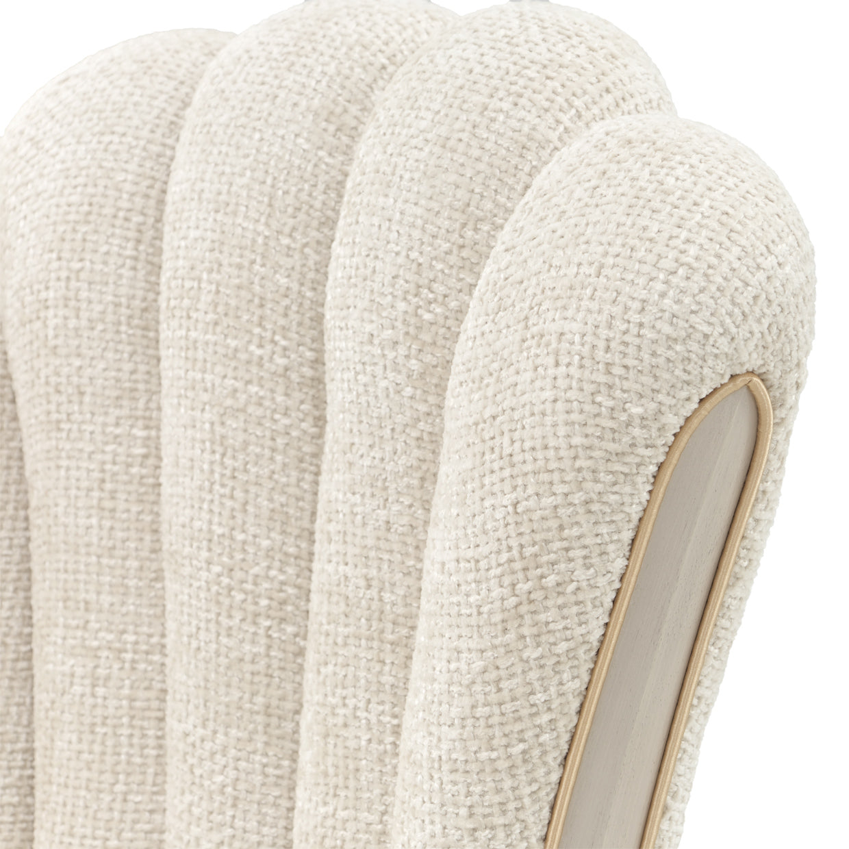 Fantosini Dining Side Chair - Cappuccino/Silver Mist