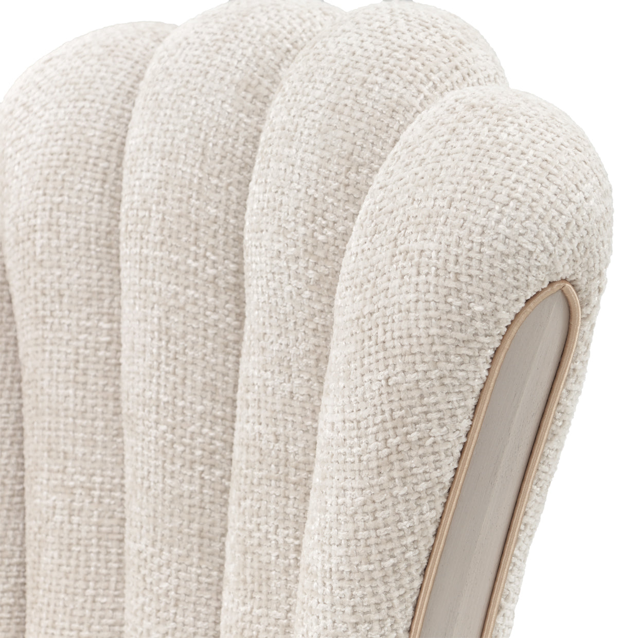 Fantosini Dining Arm Chair - Cappuccino/Silver Mist