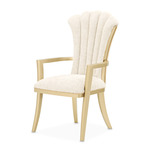 Fantosini Dining Arm Chair - Natural/Gold
