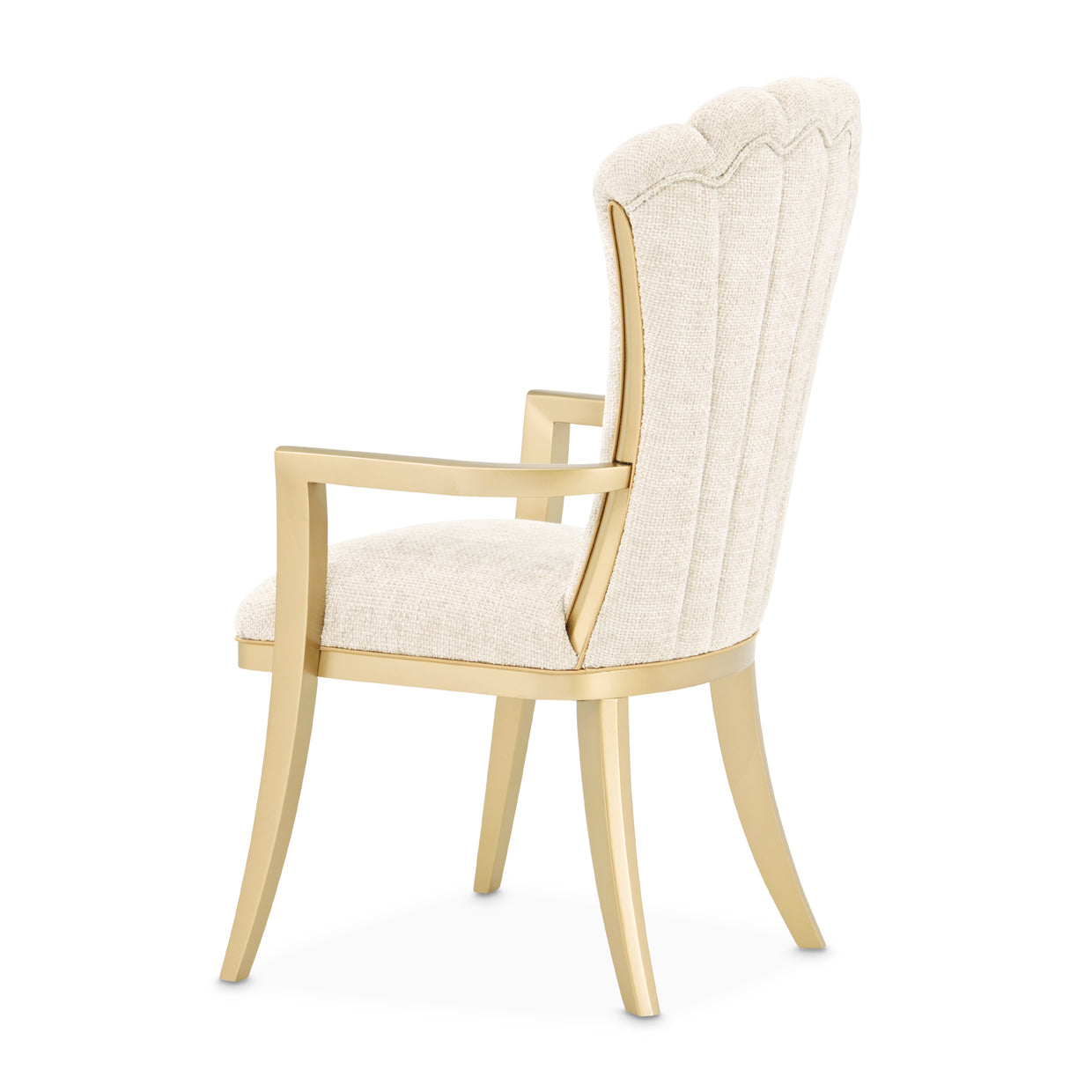 Fantosini Dining Arm Chair - Natural/Gold