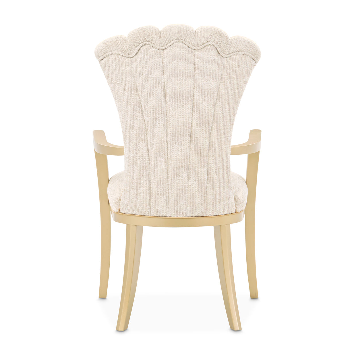 Fantosini Dining Arm Chair - Natural/Gold