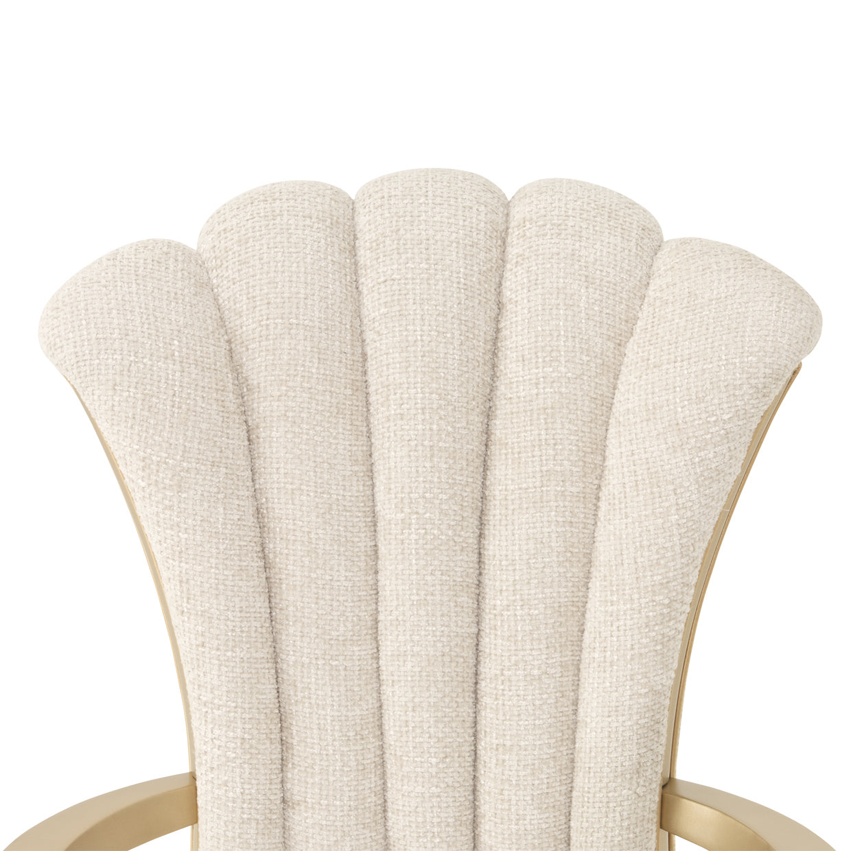 Fantosini Dining Arm Chair - Natural/Gold