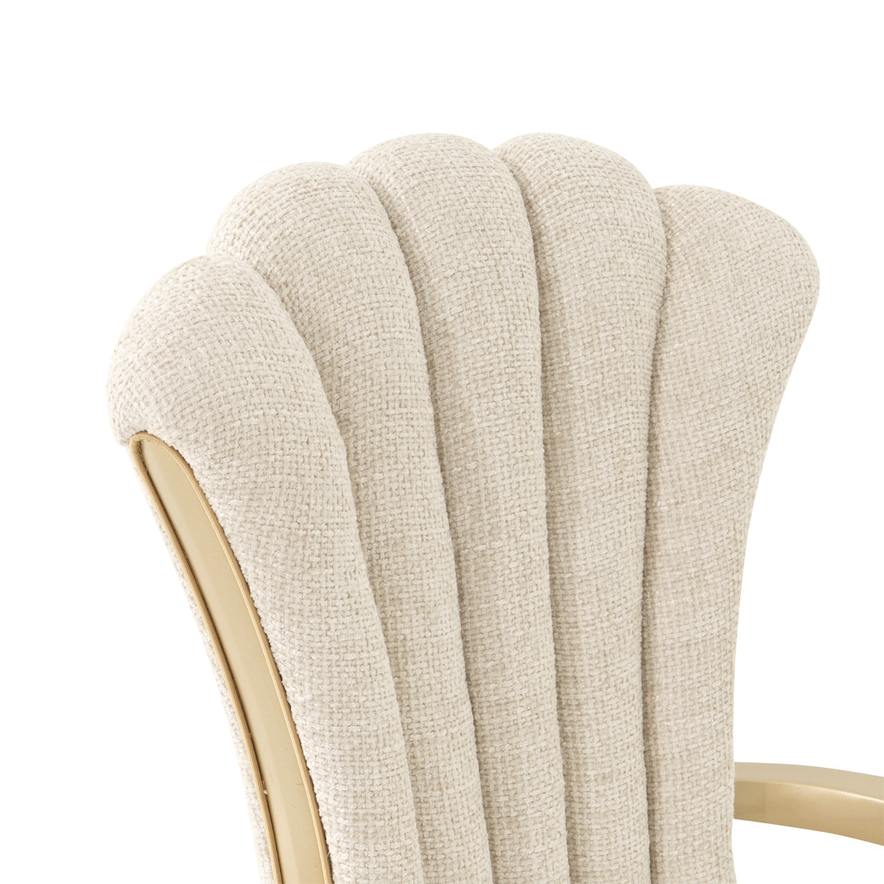 Fantosini Dining Arm Chair - Natural/Gold