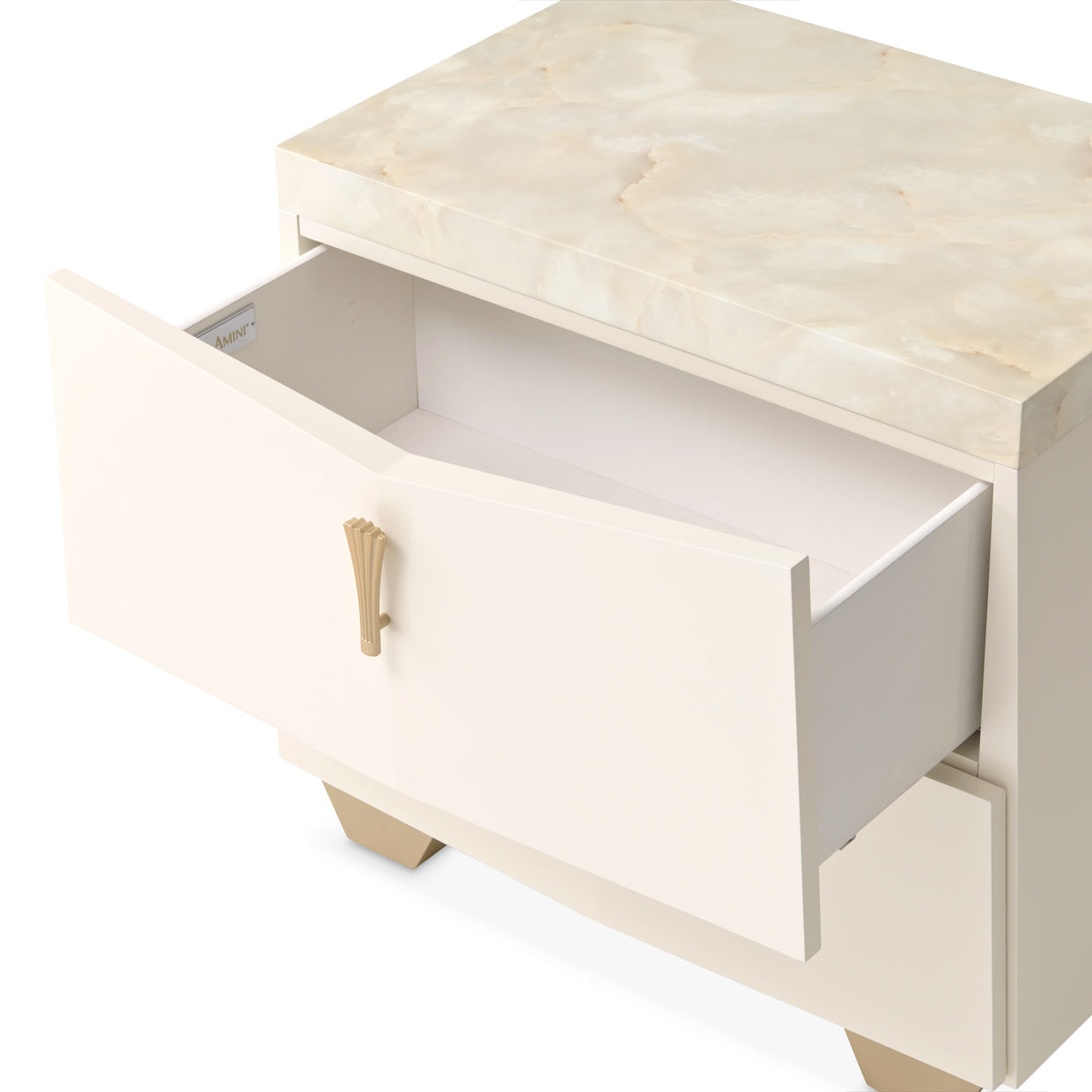 Fantosini Nightstand - Creamy Pearl