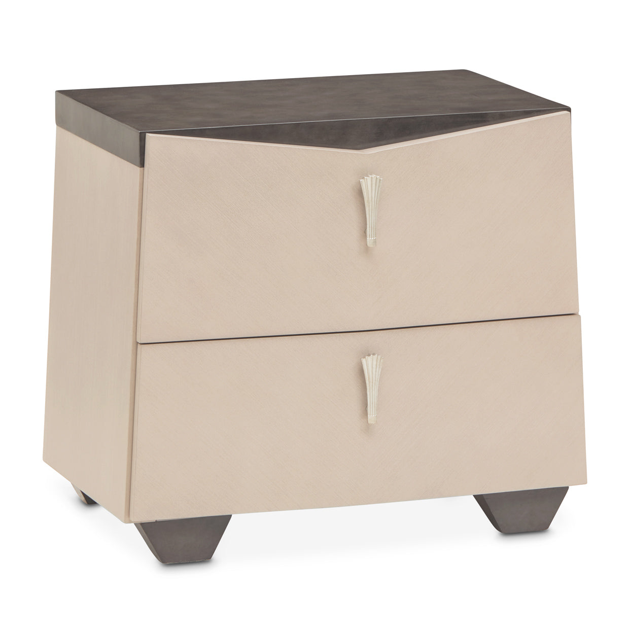 Fantosini Nightstand - Silver Mist