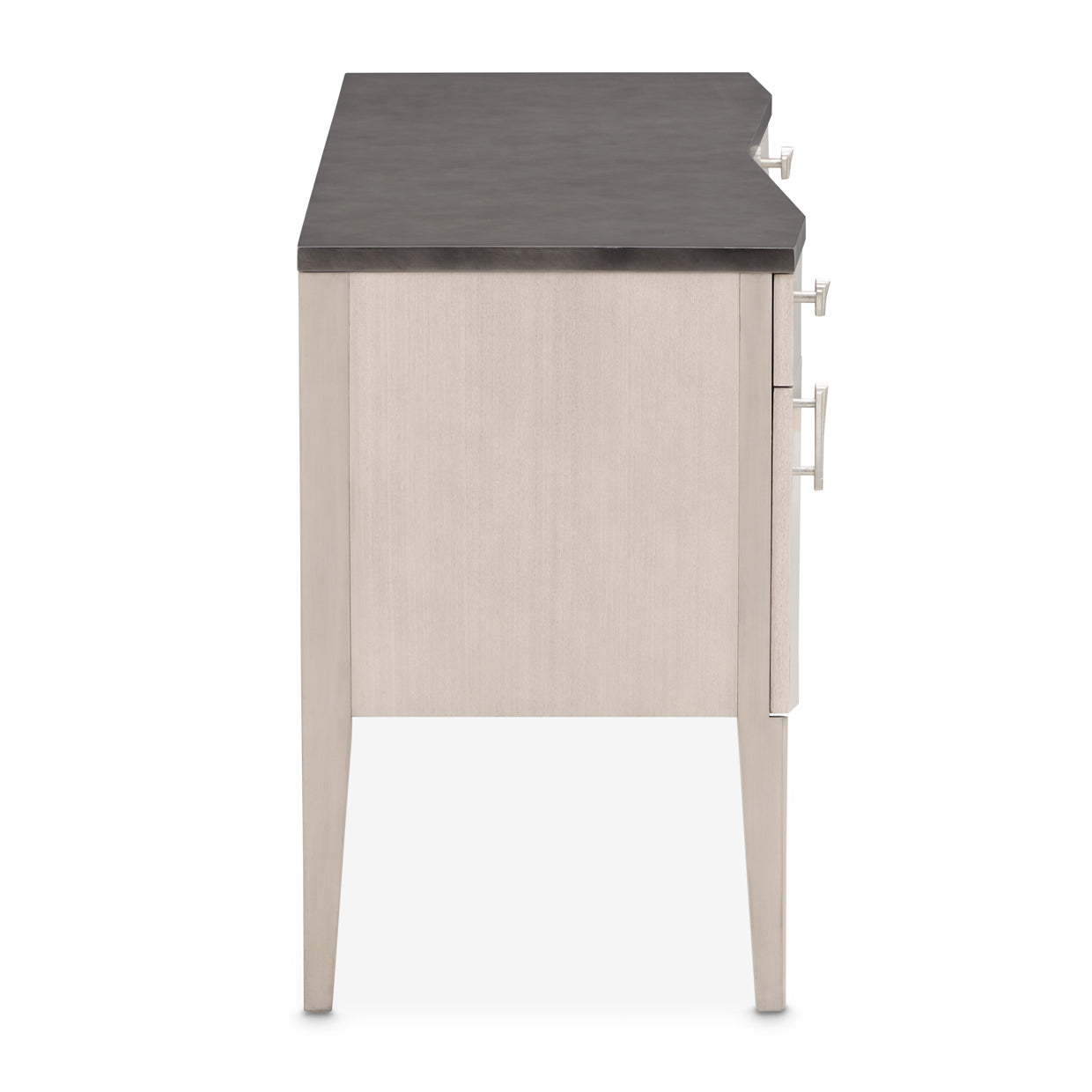 Fantosini Vanity Desk - Silver Mist