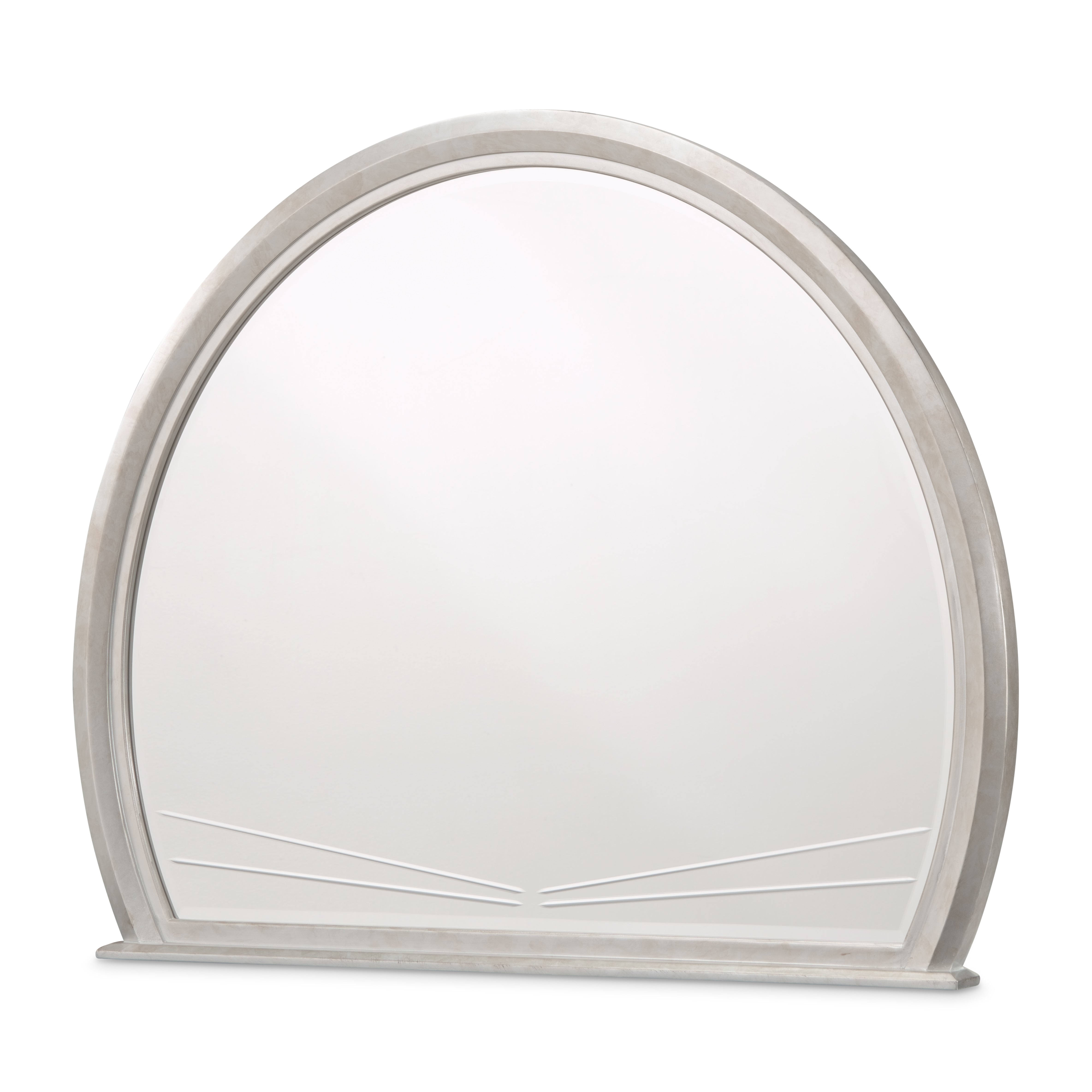 Fantosini Round Dresser Mirror - Silver