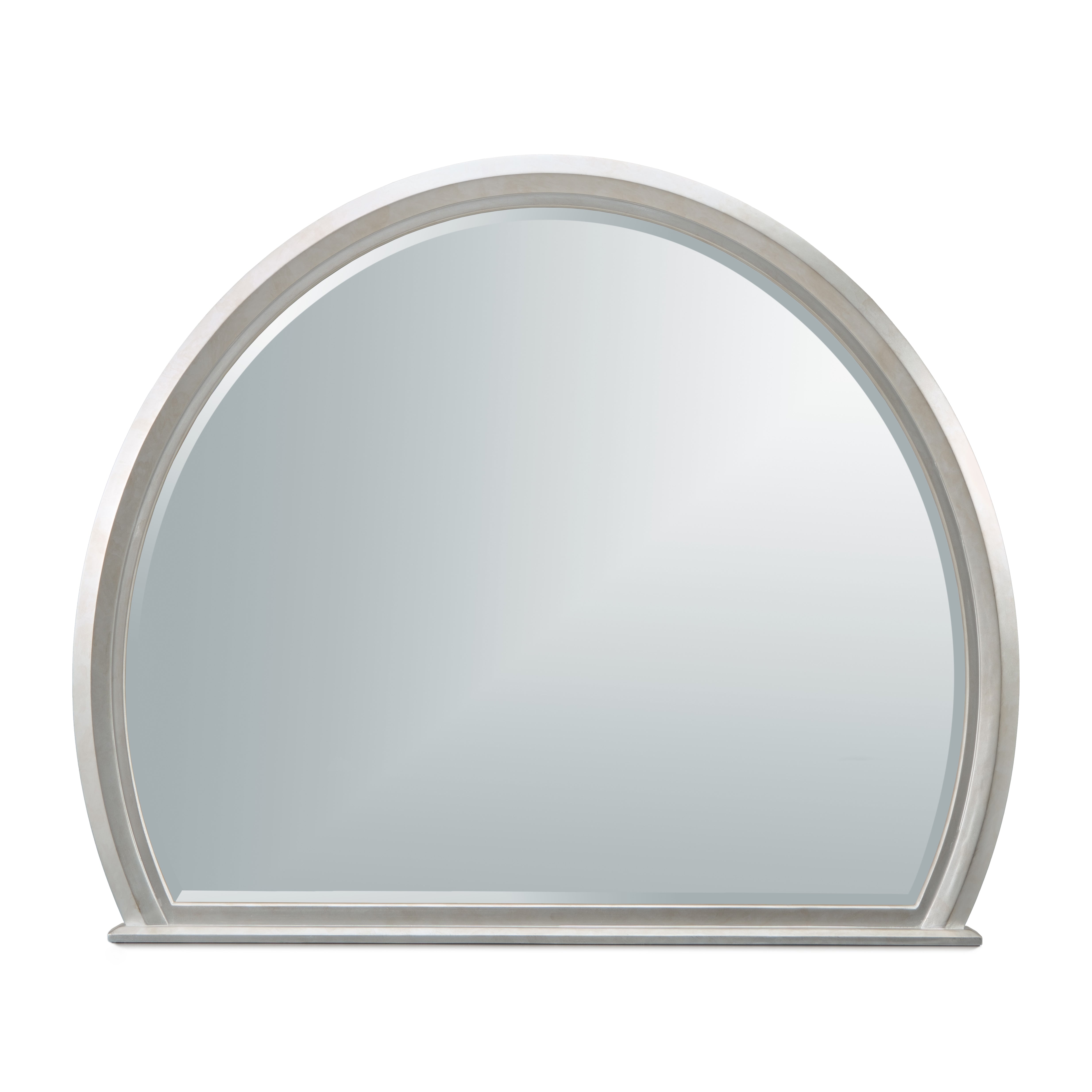Fantosini Dresser & Round Mirror - Silver Mist