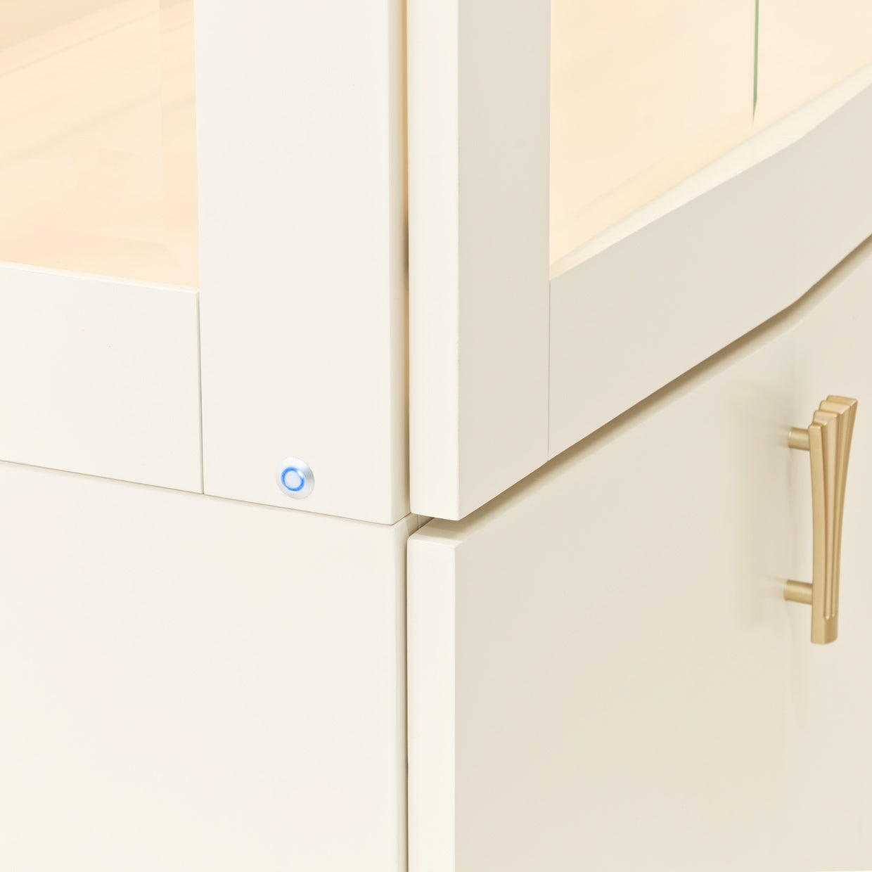 Fantosini Display Cabinet - Creamy Pearl