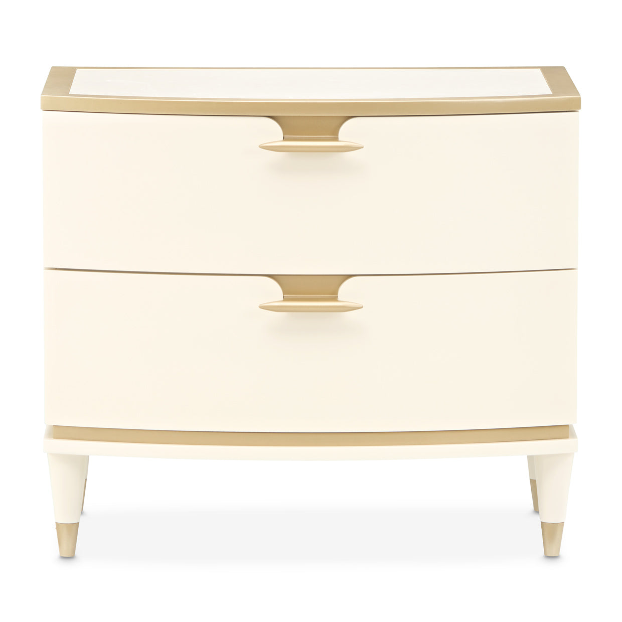 La Terrazza 30"W Nightstand - Creamy Pearl