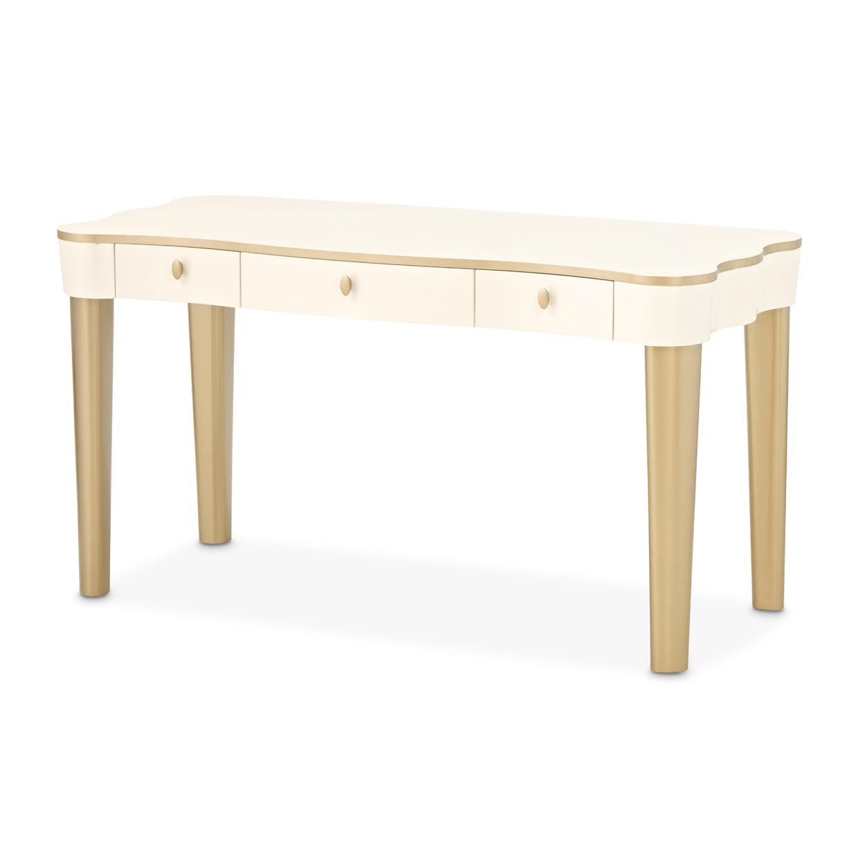 La Terrazza Vanity Desk - Creamy Pearl