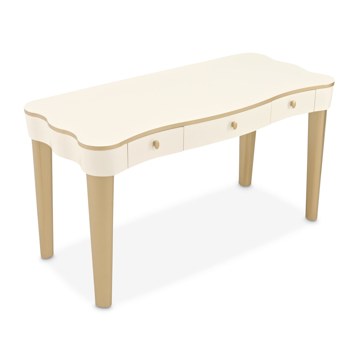 La Terrazza Vanity Desk - Creamy Pearl