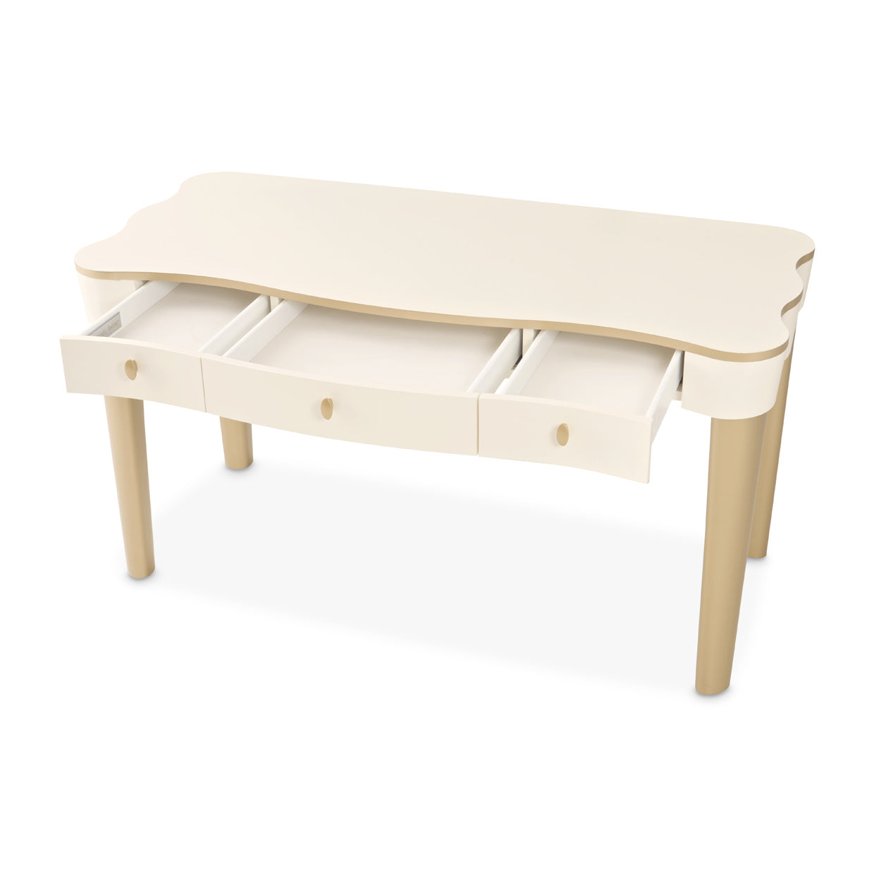 La Terrazza Vanity Desk - Creamy Pearl