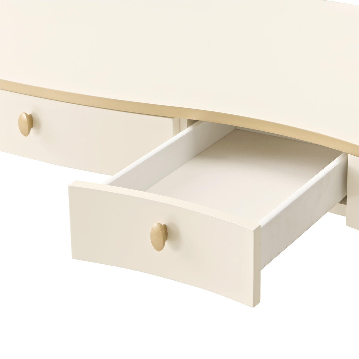 La Terrazza Vanity Desk - Creamy Pearl