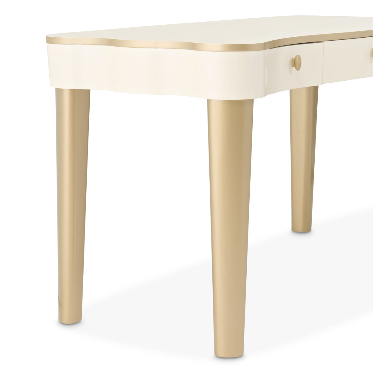 La Terrazza Vanity Desk - Creamy Pearl