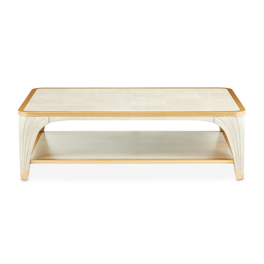 La Terrazza Rectangular Cocktail Table - Silver Mist
