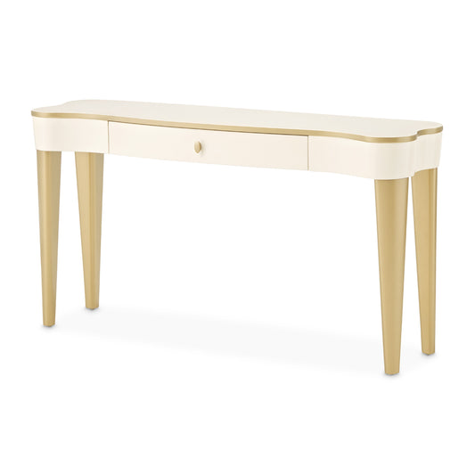 La Terrazza Console Table - Creamy Pearl