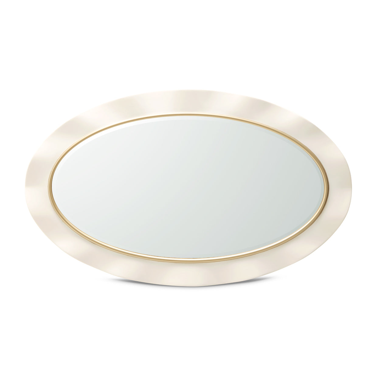 La Terrazza Wall Mirror - Creamy Pearl