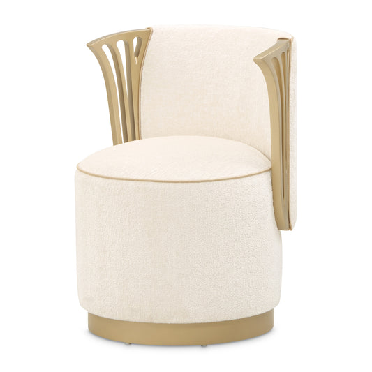 La Terrazza Vanity Chair Starlight/Gold