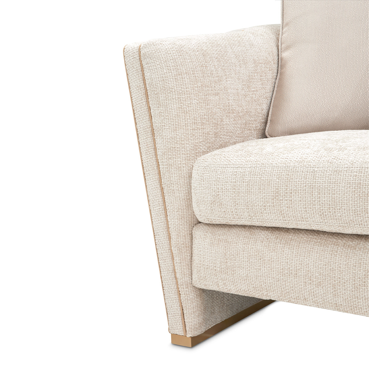 La Terrazza Sofa - Cappuccino/Light Champagne