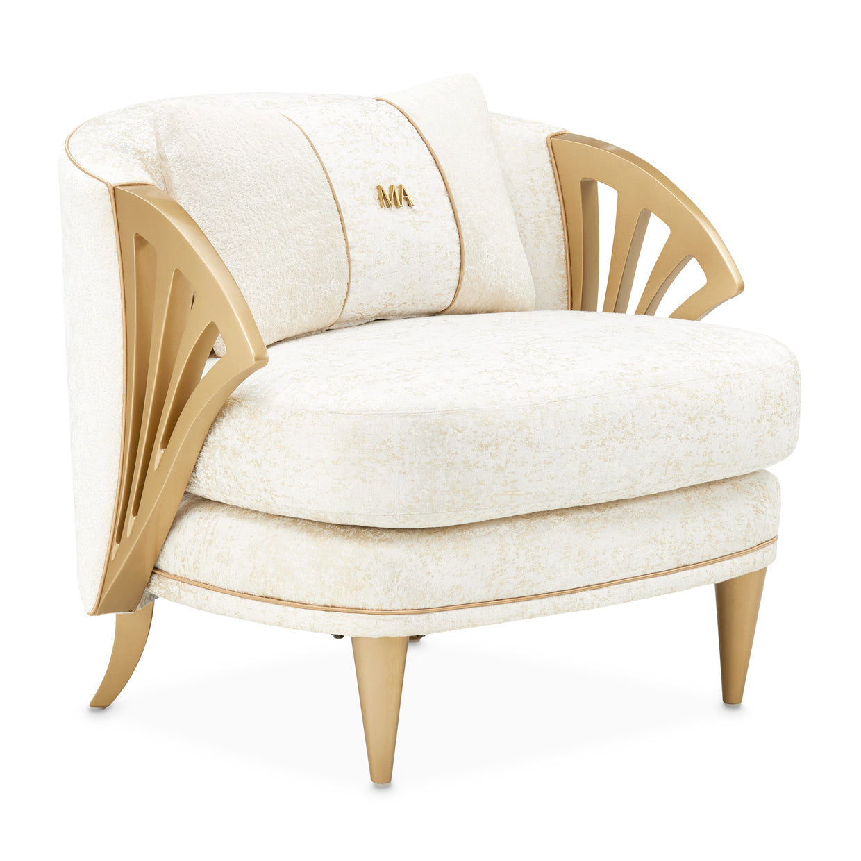 La Terrazza Accent Chair - Starlight/Light Champagne