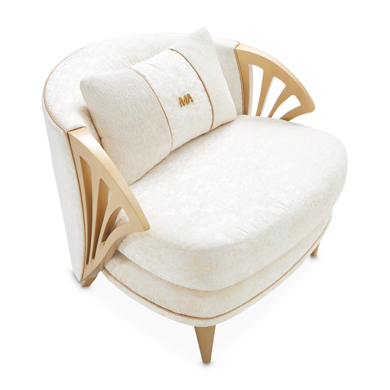 La Terrazza Accent Chair - Starlight/Light Champagne