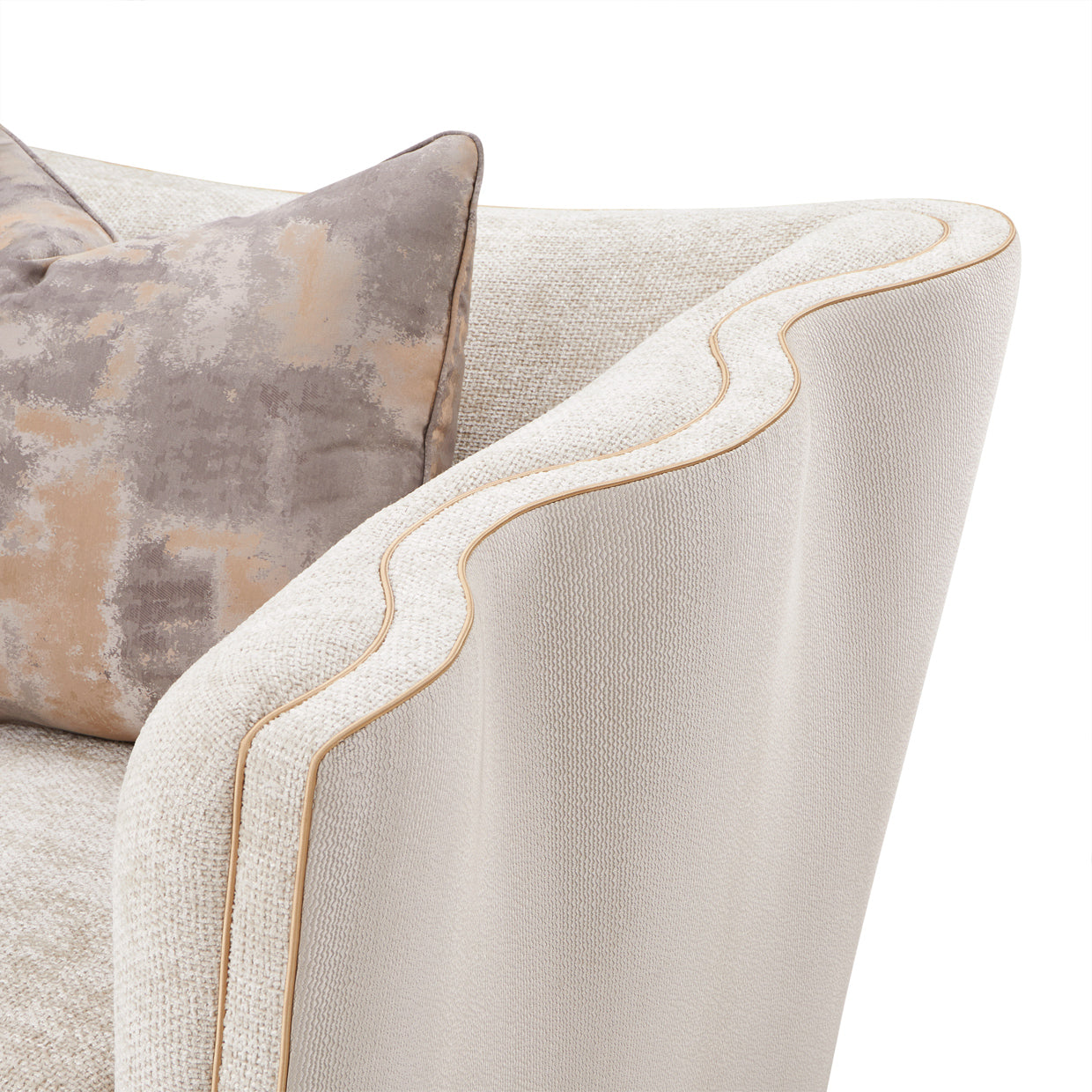 La Terrazza Matching Chair - Cappuccino/Light Champagne