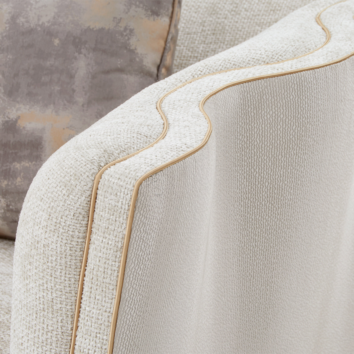 La Terrazza Matching Chair - Cappuccino/Light Champagne