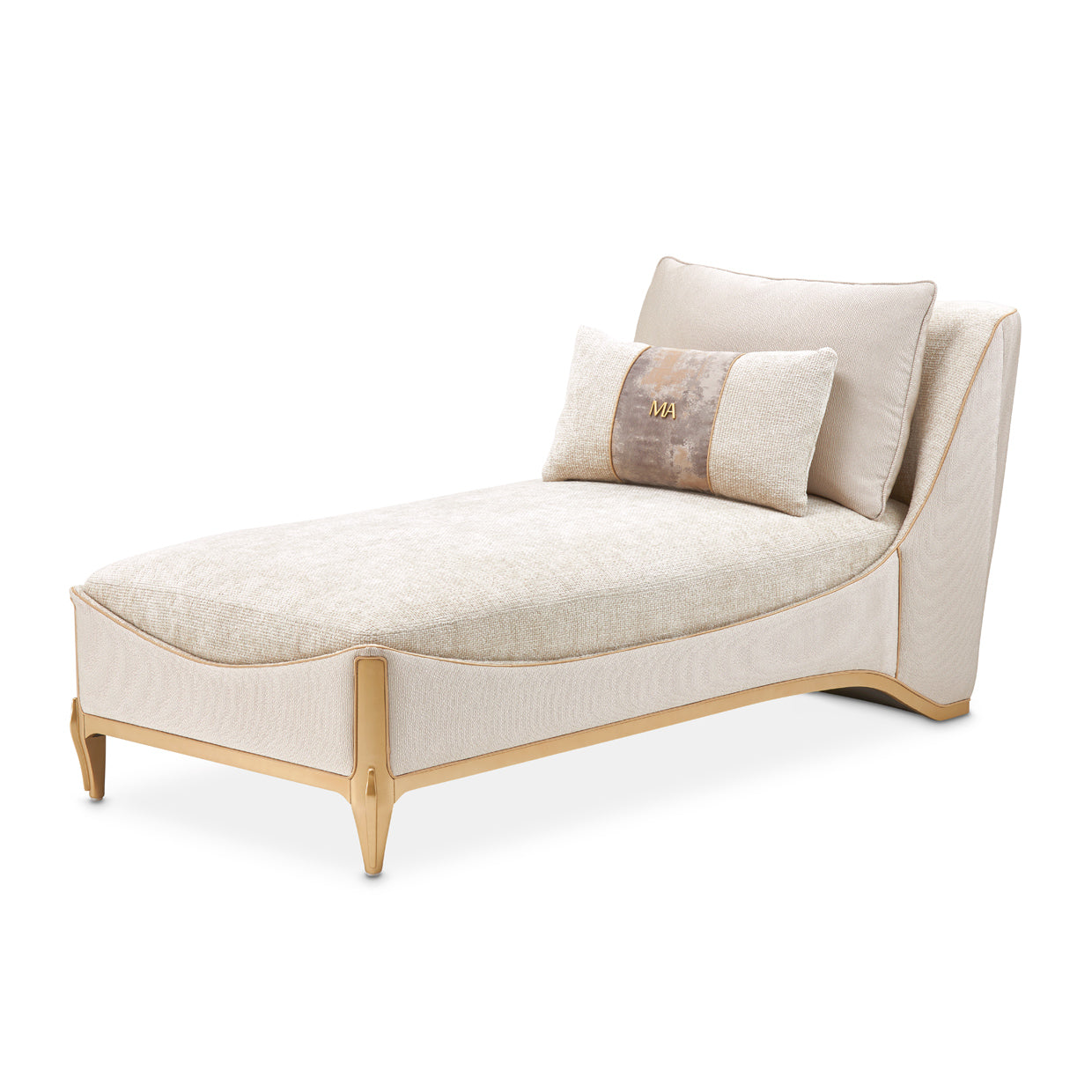 La Terrazza Chaise - Cappuccino/Light Champagne