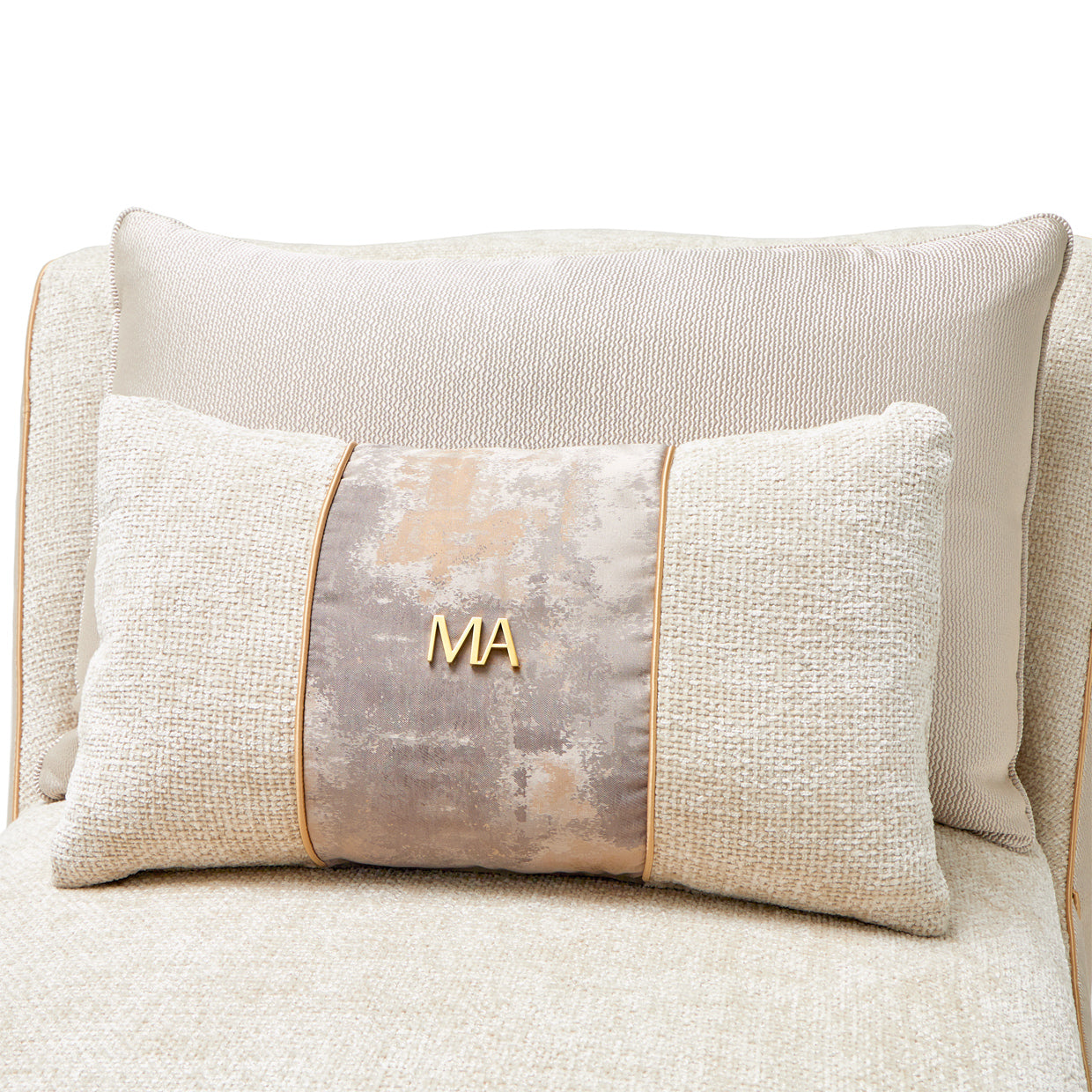 La Terrazza Chaise - Cappuccino/Light Champagne