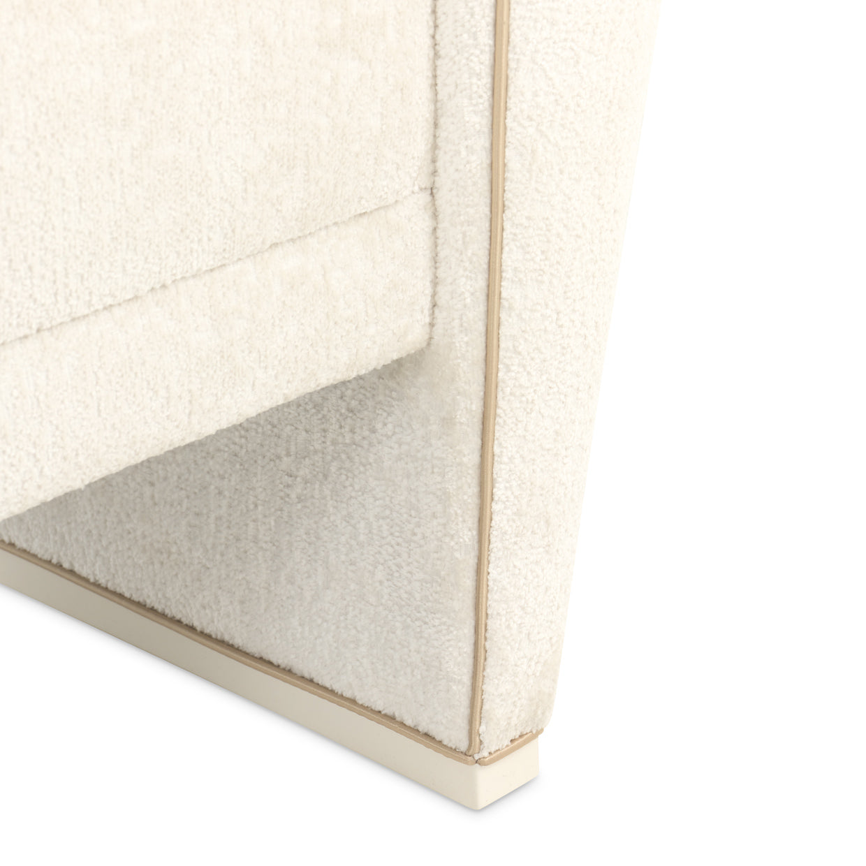 La Terrazza Bed Bench - Creamy Pearl